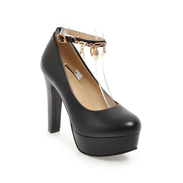 dress shoes in the spring of 2021 fashion metal chain waterproof ultra-high 43 single with 40-18123, Black
dress shoes in the spring of 2021 fashion metal chain waterproof ultra-high 43 single with 40-18123, Black