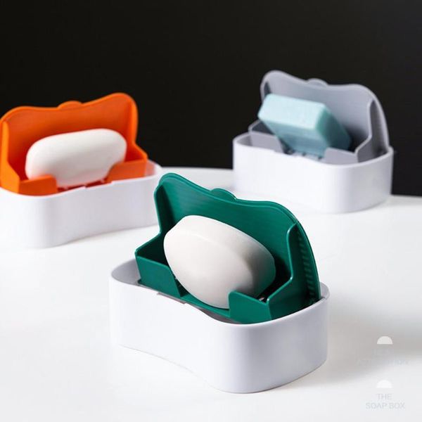 soap dishes 1pcs creative wall mounted box with lid draining storage rack punch-bathroom holder accessories
soap dishes 1pcs creative wall mounted box with lid draining storage rack punch-bathroom holder accessories