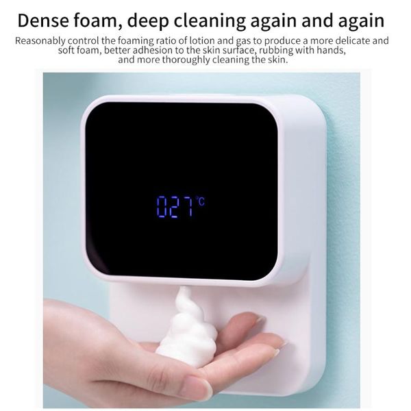 kitchen rechargeable ir sensor hand wash large capacity wall mounted touchless automatic soap dispenser led display home l
kitchen rechargeable ir sensor hand wash large capacity wall mounted touchless automatic soap dispenser led display home l