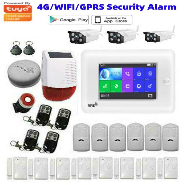 alarm systems wireless wifi 4g network system for house tuya app control with ip camera amazon alexa home security sim gprs
alarm systems wireless wifi 4g network system for house tuya app control with ip camera amazon alexa home security sim gprs