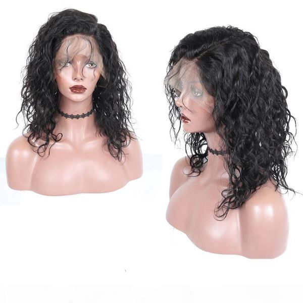 360 lace frontal wig 130% density short wavy bob 360 lace wig human hair pre-plucked(10"&360 lace frontal wig, Black;brown
360 lace frontal wig 130% density short wavy bob 360 lace wig human hair pre-plucked(10"&360 lace frontal wig, Black;brown