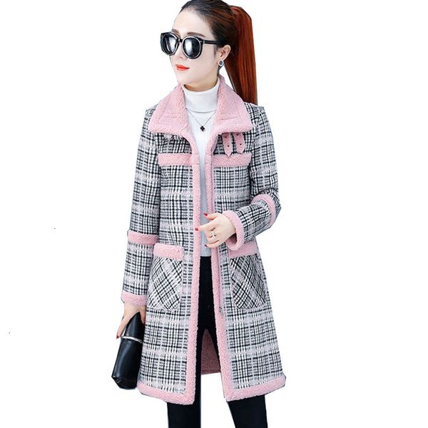 2021 women's autumn winter new coat size wool jacket female plus veet keep warm overcoat woolen coat's a401 s3mi, Black
2021 women's autumn winter new coat size wool jacket female plus veet keep warm overcoat woolen coat's a401 s3mi, Black