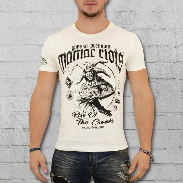men's t-shirts yakuza premium men's t-shirt maniac riot white men- mans unique cotton short sleeves o-neck t shirt, White;black
men's t-shirts yakuza premium men's t-shirt maniac riot white men- mans unique cotton short sleeves o-neck t shirt, White;black