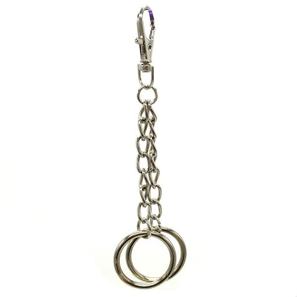 keychains rock punk wallet chain hipster trousers pant jean key chains double ring pendant hip hop men jewelry, Silver
keychains rock punk wallet chain hipster trousers pant jean key chains double ring pendant hip hop men jewelry, Silver