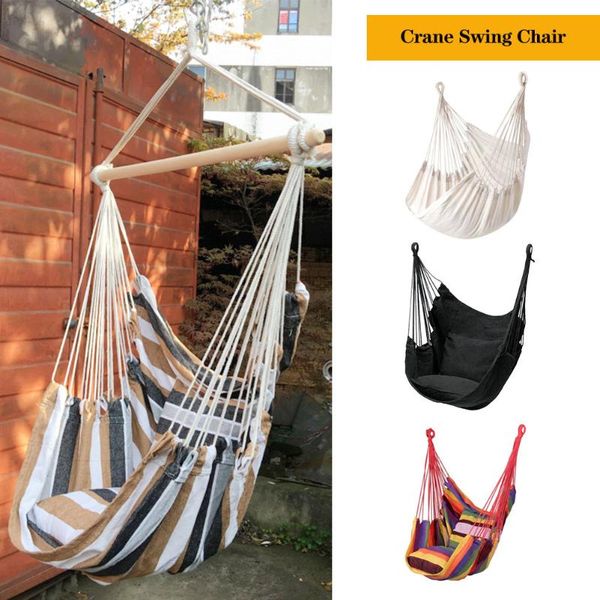 camp furniture 13x13x30cm hammock leisure swing hanging chair canvas bearing 150 kg including pillow indoor outdoor supplies
camp furniture 13x13x30cm hammock leisure swing hanging chair canvas bearing 150 kg including pillow indoor outdoor supplies