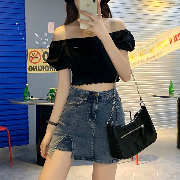 2021 new 3 colors femme womens off shoulder summer korean style short sleeve ruffles shirt women bowtie blouses (x1427) 5ny9, Black;white
2021 new 3 colors femme womens off shoulder summer korean style short sleeve ruffles shirt women bowtie blouses (x1427) 5ny9, Black;white