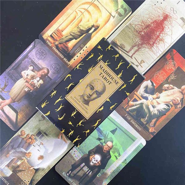 hay house madhouse tarot deck leisure party table game fortune-telling prophecy oracle cards with pdf guidebook dixit
hay house madhouse tarot deck leisure party table game fortune-telling prophecy oracle cards with pdf guidebook dixit