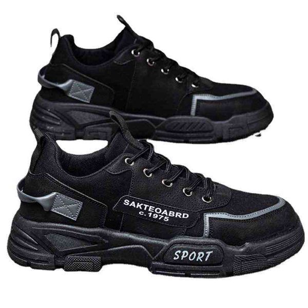 2021 autumn men's shoes site wear-resistant fashion sports winter daddy casual, Black
2021 autumn men's shoes site wear-resistant fashion sports winter daddy casual, Black