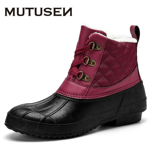 boots women waterproof winter shoes snow platform keep warm ankle with thick fur heels botas mujer 2021, Black
boots women waterproof winter shoes snow platform keep warm ankle with thick fur heels botas mujer 2021, Black