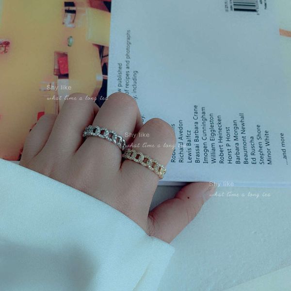 hbp fashion korean simple micro inlaid diamond chain temperament exaggerated index finger accessories female ring, Silver
hbp fashion korean simple micro inlaid diamond chain temperament exaggerated index finger accessories female ring, Silver