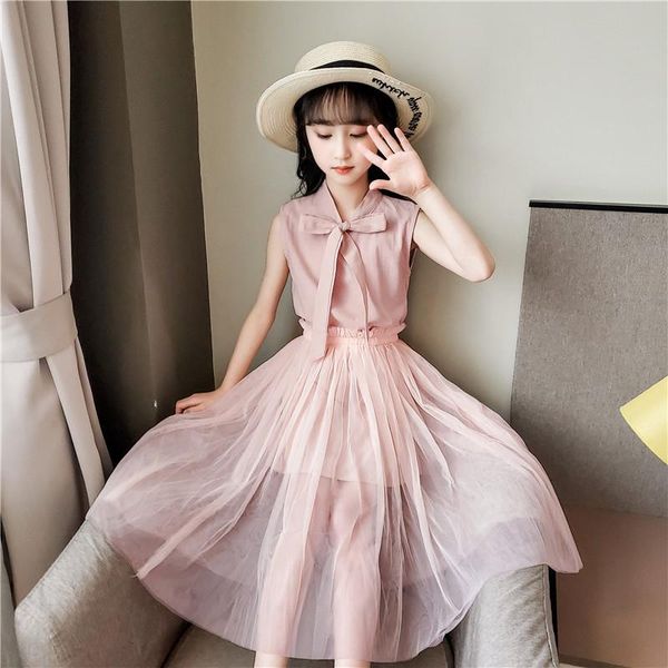 girl's dresses solid pink children dress 2021 summer mesh for girls wedding elegant princess vestidos 4-12 year old, Red;yellow
girl's dresses solid pink children dress 2021 summer mesh for girls wedding elegant princess vestidos 4-12 year old, Red;yellow