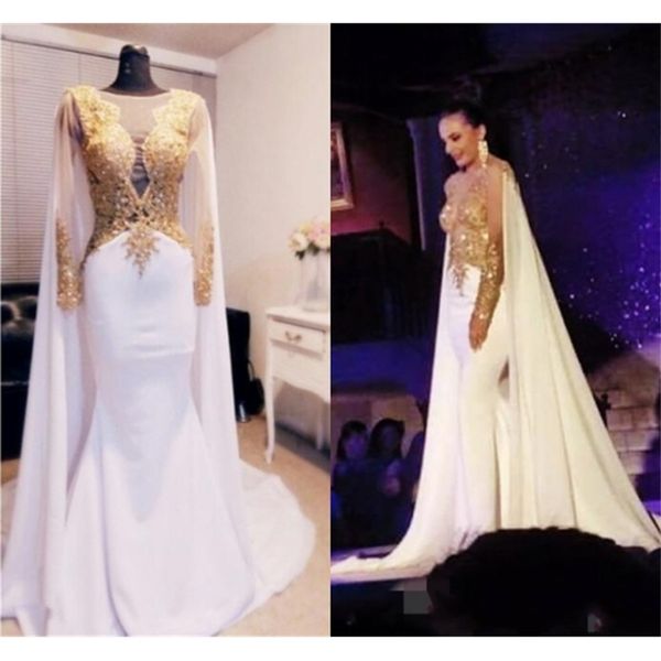 2021 new elegant arabic beaded gold applique prom es long sleeve with cape backless formal evening red carpet party th1y, Black;red
2021 new elegant arabic beaded gold applique prom es long sleeve with cape backless formal evening red carpet party th1y, Black;red