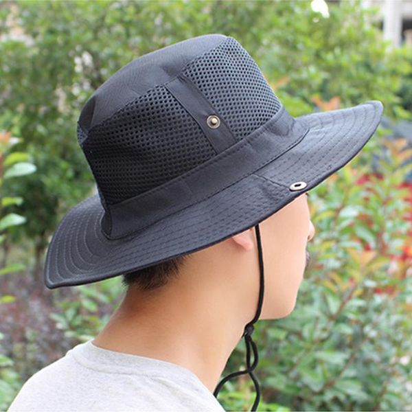 outdoor hats fishing hiking beach hat mesh breathable anti uv sun wide brim headwear, Black;white
outdoor hats fishing hiking beach hat mesh breathable anti uv sun wide brim headwear, Black;white