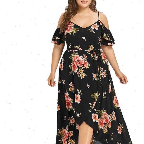 38 sukienki vestidos ropa mujer plus size women dress casual short sleeve shoulder boho flower print long winter dress, Black;gray
38 sukienki vestidos ropa mujer plus size women dress casual short sleeve shoulder boho flower print long winter dress, Black;gray