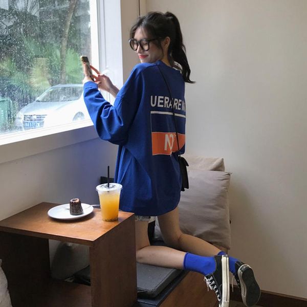 women's hoodies & sweatshirts womens long sleeve thin autumn korean style ulzzang harajuku printed for women casual loose pullover, Black
women's hoodies & sweatshirts womens long sleeve thin autumn korean style ulzzang harajuku printed for women casual loose pullover, Black