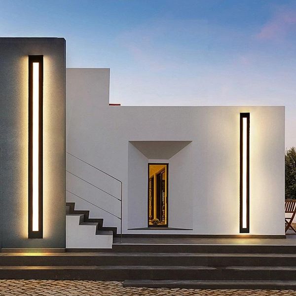 outdoor wall lamps 2021 light led waterproof lamp ip65 stainless steel long for garden villa porch
outdoor wall lamps 2021 light led waterproof lamp ip65 stainless steel long for garden villa porch