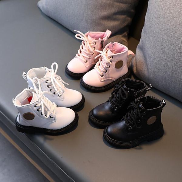 boots autumn/winter children boys girls leather plush fashion waterproof non-slip warm kids shoes 21-30, Black;grey
boots autumn/winter children boys girls leather plush fashion waterproof non-slip warm kids shoes 21-30, Black;grey