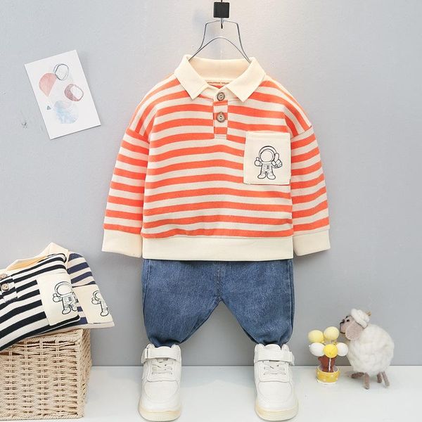 clothing sets spring autumn baby girls boys clothes child stripe t shirt jeans 2pcs tracksuit toddler infant kids casual costume, White
clothing sets spring autumn baby girls boys clothes child stripe t shirt jeans 2pcs tracksuit toddler infant kids casual costume, White