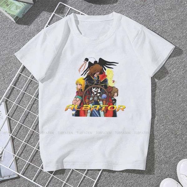 women's t-shirt space pirate albator on ship girls women cpatain harlock 5xl blusas harajuku casual short sleeve vintage oversized, White
women's t-shirt space pirate albator on ship girls women cpatain harlock 5xl blusas harajuku casual short sleeve vintage oversized, White