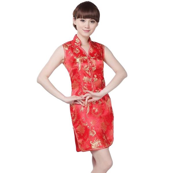 ethnic clothing mini qipao dress women v-neck satin cheongsam evening party gown femail size s l xl 2xl 3xl, Red
ethnic clothing mini qipao dress women v-neck satin cheongsam evening party gown femail size s l xl 2xl 3xl, Red