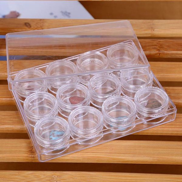 12 compartment mini transparent storage box plastic bottle jewelry box cosmetic creative storage bottle
12 compartment mini transparent storage box plastic bottle jewelry box cosmetic creative storage bottle