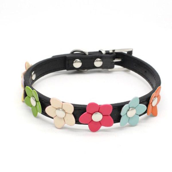 dog collars & leashes single row flower pu leather pet collar supplies adjustable puppy kitten necklace accessory leads for small medium
dog collars & leashes single row flower pu leather pet collar supplies adjustable puppy kitten necklace accessory leads for small medium
