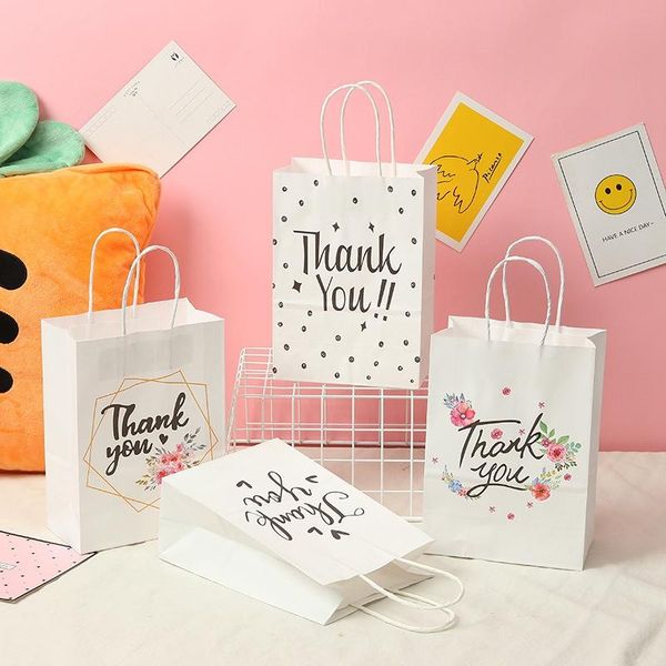 gift wrap 10/20pcs kraft paper bag thank you handle bags cookie candy packaging for home thanksgiving wedding christmas party
gift wrap 10/20pcs kraft paper bag thank you handle bags cookie candy packaging for home thanksgiving wedding christmas party