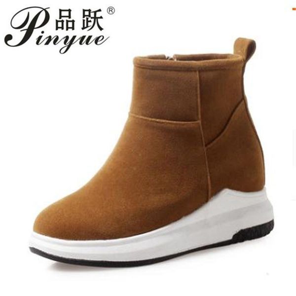 boots women winter flock ankle snow female warm fur plush insole botas mujer zip shoes, Black
boots women winter flock ankle snow female warm fur plush insole botas mujer zip shoes, Black