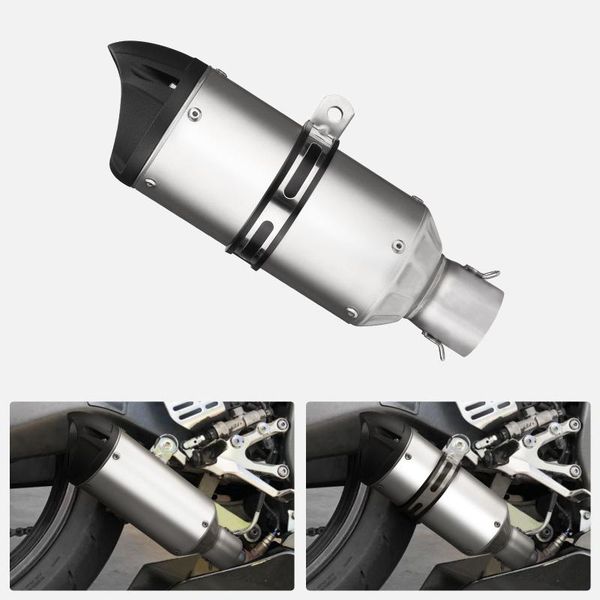 motorcycle exhaust system universal pipe mufflers slip on silencers with db killer 38mm-51mm for atv dirt bike street scooter
motorcycle exhaust system universal pipe mufflers slip on silencers with db killer 38mm-51mm for atv dirt bike street scooter