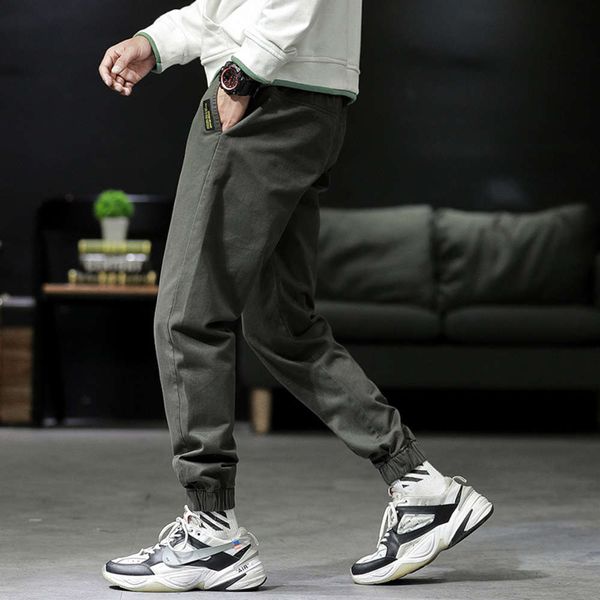 pants men's spring casual pants korean fashion loose capris fashion brand versatile men's sports pants, Black
pants men's spring casual pants korean fashion loose capris fashion brand versatile men's sports pants, Black