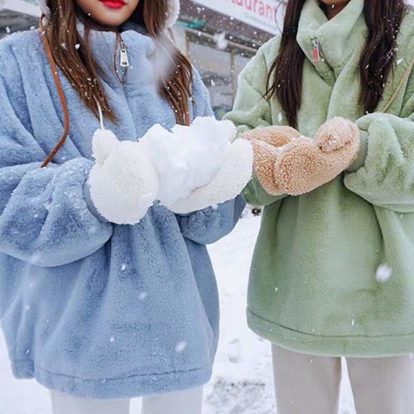 harajuku winter hairy shaggy faux fur sweatshirt macaron color streetwear long sleeve furry pullover sweats coat outerwear, Black
harajuku winter hairy shaggy faux fur sweatshirt macaron color streetwear long sleeve furry pullover sweats coat outerwear, Black