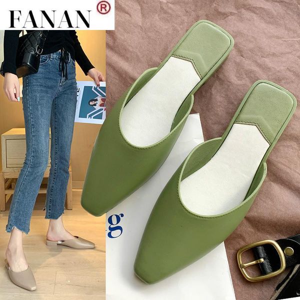 slippers 2021 fashion pointed toe mules women summer candy color flats slip-on holiday ladies sandals slides pu shoes, Black
slippers 2021 fashion pointed toe mules women summer candy color flats slip-on holiday ladies sandals slides pu shoes, Black