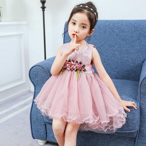girl's dresses flower girls princess dress elegant kids for baby girl clothes children sleeveless wedding party evening vestido, Red;yellow
girl's dresses flower girls princess dress elegant kids for baby girl clothes children sleeveless wedding party evening vestido, Red;yellow