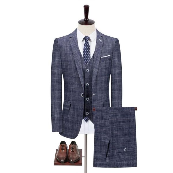 men's suits & blazers (blazer+pant+vest) 3-piece suit 2021 mens spring autumn casual slim business groom party wedding plaid dress, White;black
men's suits & blazers (blazer+pant+vest) 3-piece suit 2021 mens spring autumn casual slim business groom party wedding plaid dress, White;black