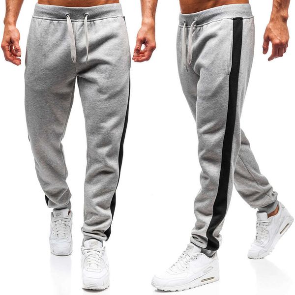 autumn and winter 2020 new large loose fit men's fashion casual splicing small leg sports pants, Black
autumn and winter 2020 new large loose fit men's fashion casual splicing small leg sports pants, Black