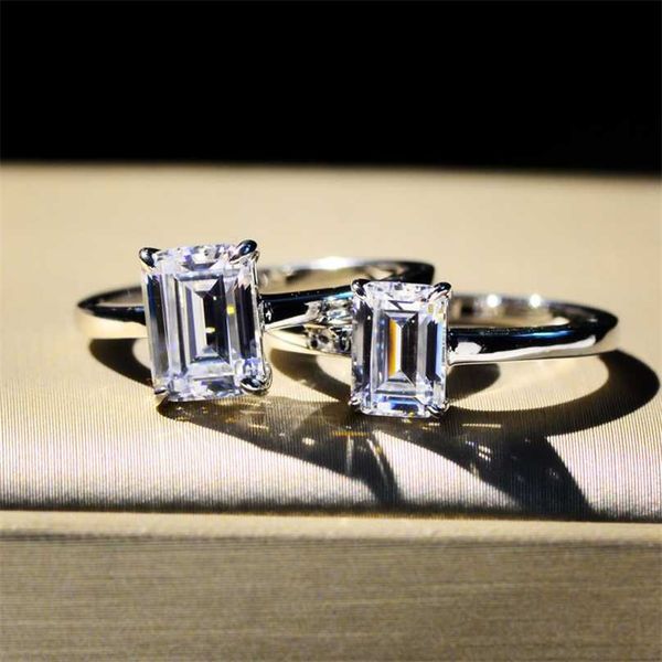 oevas high carbon diamond 925 sterling silver wedding rings for women sparkling 8*10mm 5a zircon engagement party fine jewelry 211217, Slivery;golden
oevas high carbon diamond 925 sterling silver wedding rings for women sparkling 8*10mm 5a zircon engagement party fine jewelry 211217, Slivery;golden