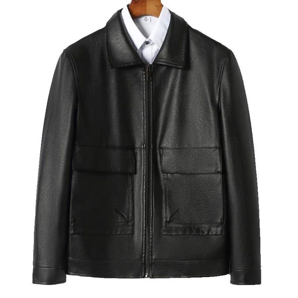 men's suits & blazers autumn men's single-breasted blazer, faux leather motorcycle jacket pu casual business clothes (oversized plu, White;black
men's suits & blazers autumn men's single-breasted blazer, faux leather motorcycle jacket pu casual business clothes (oversized plu, White;black