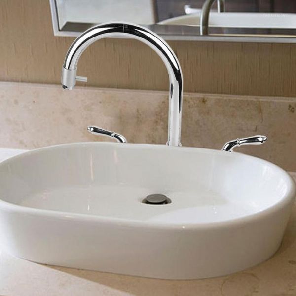 bathroom sink faucets copper kitchen basin silver tap water spout faucet three-piece robinet salle de bain1
bathroom sink faucets copper kitchen basin silver tap water spout faucet three-piece robinet salle de bain1