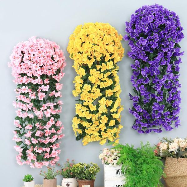 decorative flowers & wreaths fashion violet artificial wall hanging basket flower orchid silk vine home wedding party street light decoratio
decorative flowers & wreaths fashion violet artificial wall hanging basket flower orchid silk vine home wedding party street light decoratio
