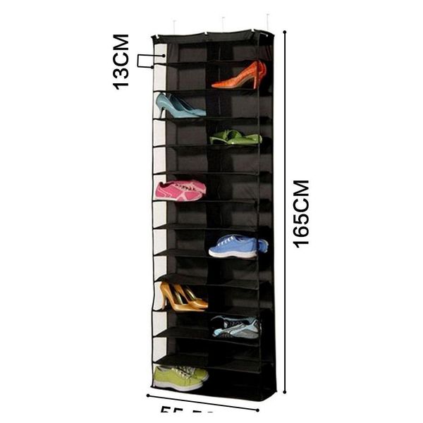 1pc 26pairs shoes hanger storage bags over the door hanging organizer groceries rack space saver boxes jllaxr ladyshome
1pc 26pairs shoes hanger storage bags over the door hanging organizer groceries rack space saver boxes jllaxr ladyshome