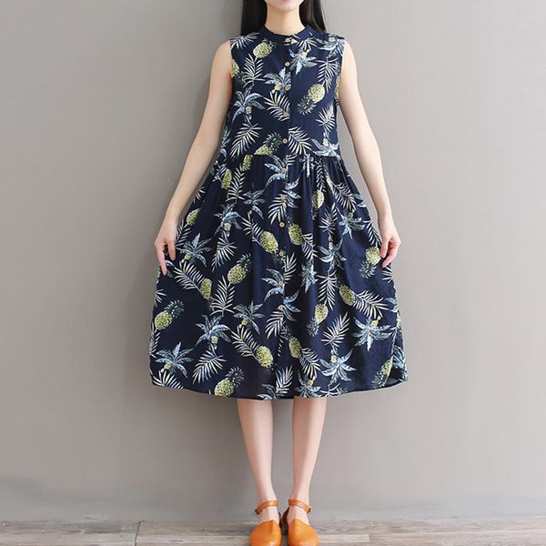 2021 new summer plus size vest sleeveless loose mori women print vintage o-neck a-line female es lj2291 b6sm, Black;gray
2021 new summer plus size vest sleeveless loose mori women print vintage o-neck a-line female es lj2291 b6sm, Black;gray