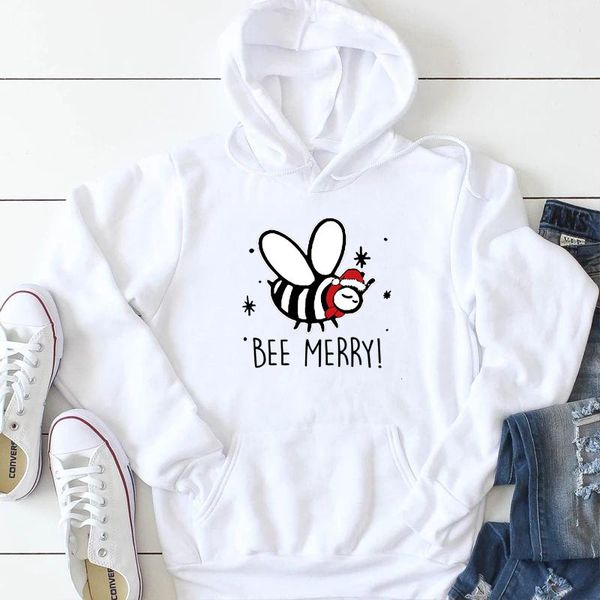 bee merry christmas funny graphic cute kawaii hoodies winter warm fashion young hipster pullovers girl gift hoodie vintage, Black
bee merry christmas funny graphic cute kawaii hoodies winter warm fashion young hipster pullovers girl gift hoodie vintage, Black