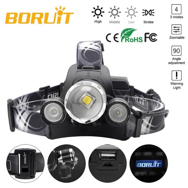 boruit b22 rechargeable zoomable headlamp xm-l2 2x xpe white led micro usb zoom headlight head light torch 18650 pcb batteries
boruit b22 rechargeable zoomable headlamp xm-l2 2x xpe white led micro usb zoom headlight head light torch 18650 pcb batteries