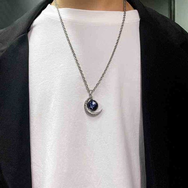 twelve constellations star sky luminous necklace men's and women's titanium steel moon pendant, Black
twelve constellations star sky luminous necklace men's and women's titanium steel moon pendant, Black