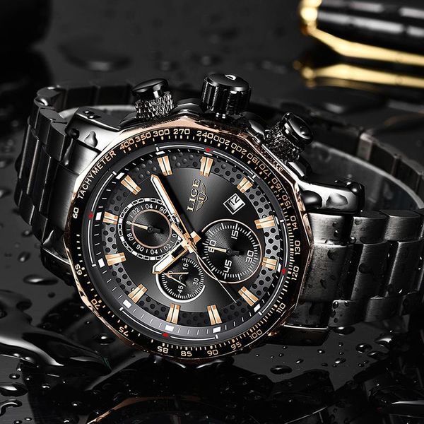 wristwatches relogio masculino 2021 watch men lige mens watches male sport quartz clock military waterproof chronograph, Slivery;brown
wristwatches relogio masculino 2021 watch men lige mens watches male sport quartz clock military waterproof chronograph, Slivery;brown