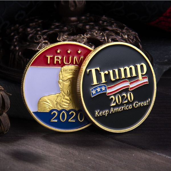2pcs non magnetic crafts donald trump president historical badge usa keep american great gold plated souvenir coin gift
2pcs non magnetic crafts donald trump president historical badge usa keep american great gold plated souvenir coin gift