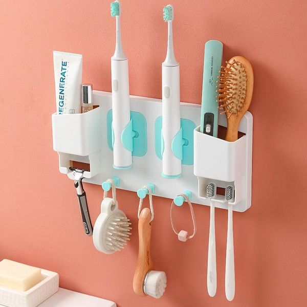 hooks & rails toothbrush holder wall-mounted razor stand home decor wall tower sundries organizer bathroom toothpaste storage rack
hooks & rails toothbrush holder wall-mounted razor stand home decor wall tower sundries organizer bathroom toothpaste storage rack