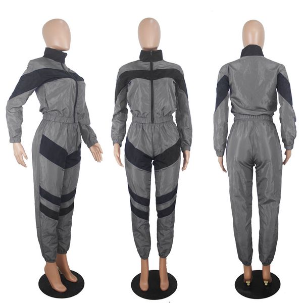 2020 autumn winter women long-sleeved sweater joggers pants suit two pieces set fashion sportswear tracksuit outfits, White
2020 autumn winter women long-sleeved sweater joggers pants suit two pieces set fashion sportswear tracksuit outfits, White
