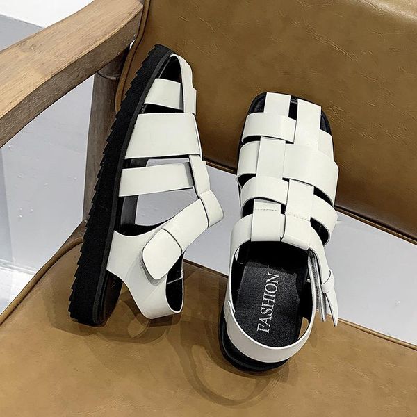 sandals 2021 ankle strap buckle platform open toe block heel ladies shoes fashion summer high heels thick bottom hollow women, Black
sandals 2021 ankle strap buckle platform open toe block heel ladies shoes fashion summer high heels thick bottom hollow women, Black