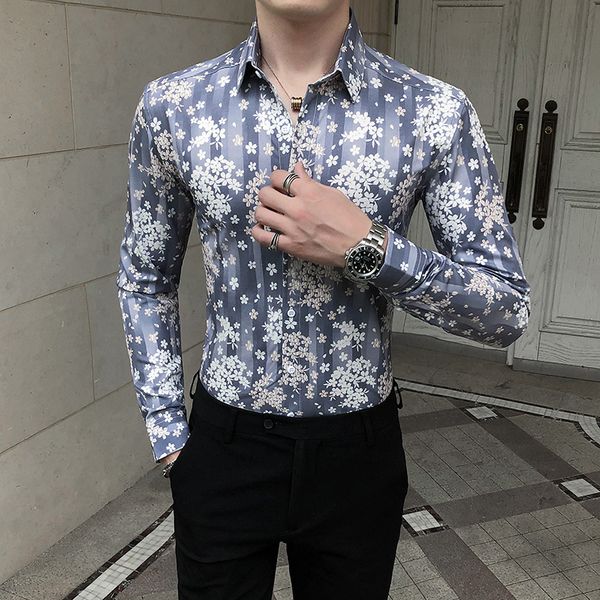 british 2021 new business gray male shirt fashion fine fit casual shirts long sleeve digital blouse 3xl men's clothes fjsq, Black;brown
british 2021 new business gray male shirt fashion fine fit casual shirts long sleeve digital blouse 3xl men's clothes fjsq, Black;brown